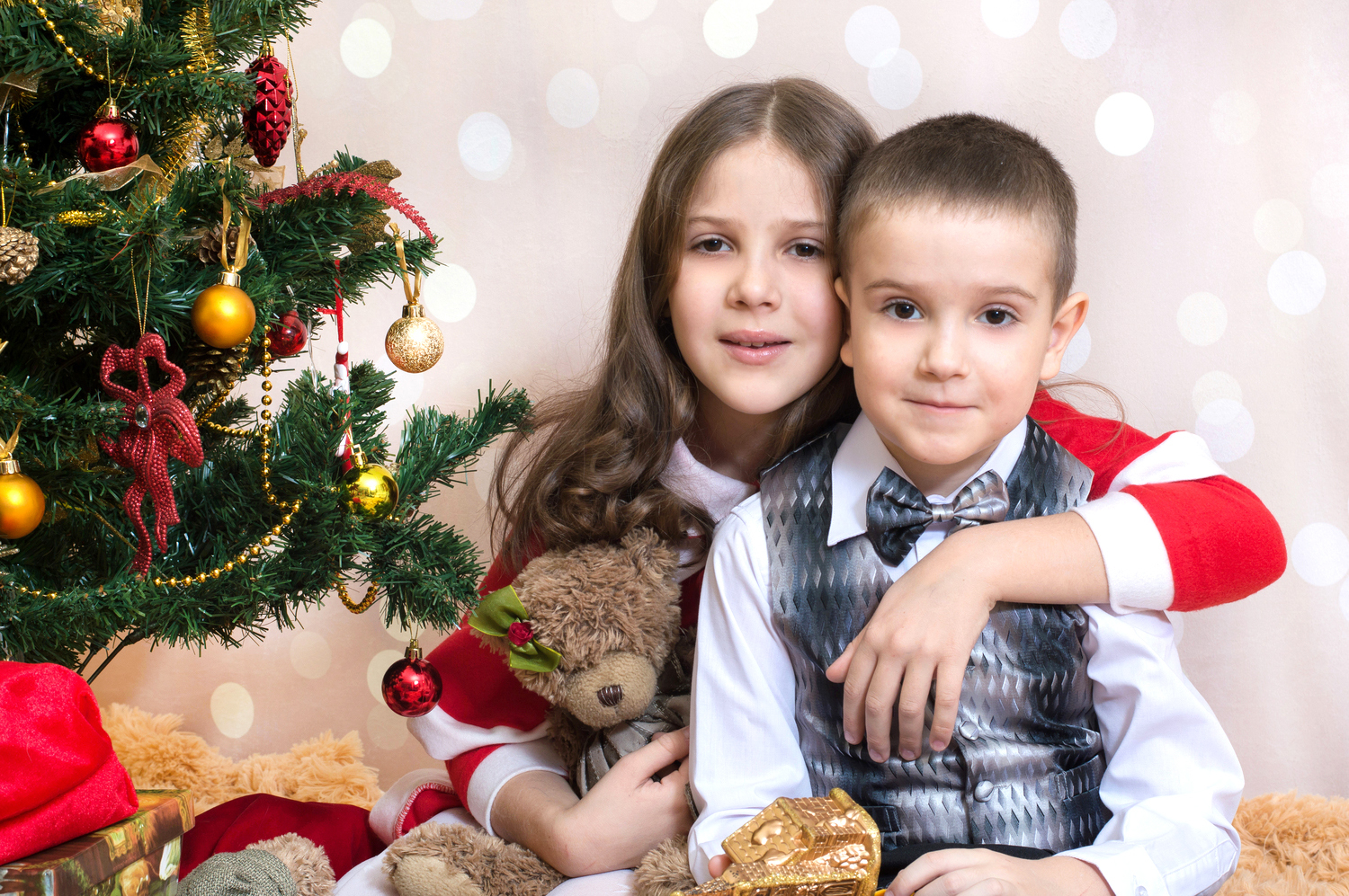 НОВОГОДНЯЯ фотосессия У ВАС ДОМА + поздравление от ДЕда МОРОЗа! 